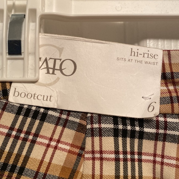Brand New Cato Hi-Rise Bootcut Pull On Pants…size 6 - Picture 5 of 5